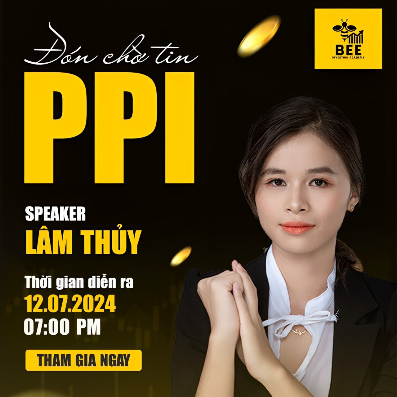 BÙNG NỔ CÙNG TIN TỨC PPI MỸ THÁNG 7 – TRẢI NGHIỆM THỰC CHIẾN VỚI SPEAKER LÂM THỦY